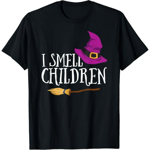 Velto I Smell Children Teacher Party Witch Easy Costume T-Shirt All Size S-5XL