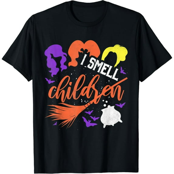 Velto I Smell Children, Witch T-Shirt All Size S-5XL