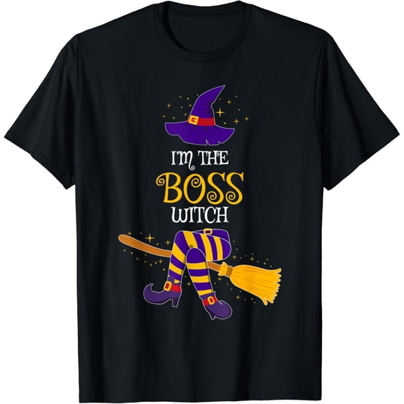 Velto I’m The Boss Witch Family Matching Costume T-Shirt All Size S-5XL