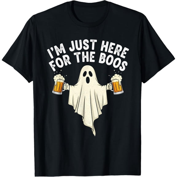 Velto I'm just here for The boos Costume Gift T-Shirt All Size S-5XL