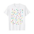 thumbnail image 1 of Velto Ice Cream With Sprinkles Lazy DIY Costume T-Shirt All Size S-5XL, 1 of 5
