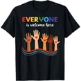thumbnail image 1 of Velto Idaho Teacher Everyone Is Welcome Here Inclusion & Equality T-Shirt All Size S-5XL, 1 of 5