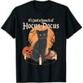 thumbnail image 1 of Velto It's Just A Bunch Of Hocus Pocus Cat T-Shirt All Size S-5XL, 1 of 5