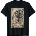 thumbnail image 1 of Velto It's My 40th Birthday Tarot Card, Skeleton Birthday T-Shirt All Size S-5XL, 1 of 5