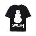thumbnail image 1 of Velto Jeezy 100% Cotton Snowman Graphic T-Shirt - Casual Hip Hop Style Crew Neck All Size S-5XL, 1 of 5