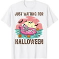 thumbnail image 1 of Velto Just Waiting For skeleton party beach T-Shirt All Size S-5XL, 1 of 5