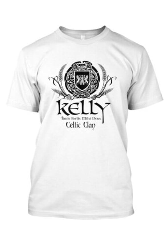 Kelly Celtic Clan T-Shirt Made in the USA All Size S-5XL