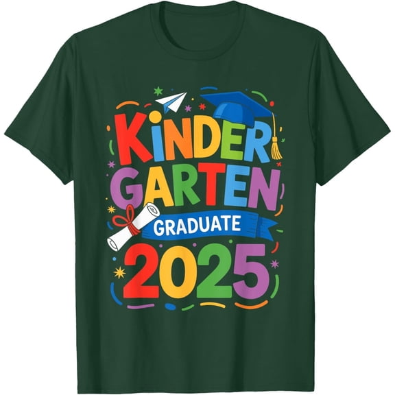 Velto Kindergarten Graduate 2025 Prek Graduation Men Women T-Shirt All Size S-5XL