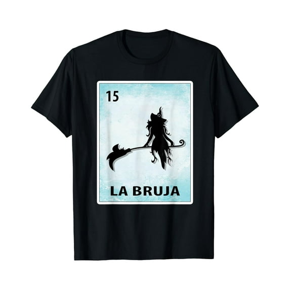 Velto La Bruja Mexican Witch Cards T-Shirt All Size S-5XL