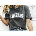 thumbnail image 1 of Velto Lake Life Graphic Tshirt Vacation Outfit Travel Inspired Casual Summer Adventure Camper Gift Apparel Fullsize S-5XL Shirt, 1 of 5
