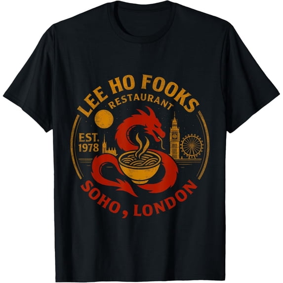 Velto Lee Ho Fooks Retro Chinese Restaurant T-Shirt All Size S-5XL