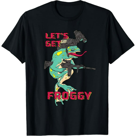 Velto Let's Get Froggy Apparel T-Shirt All Size S-5XL