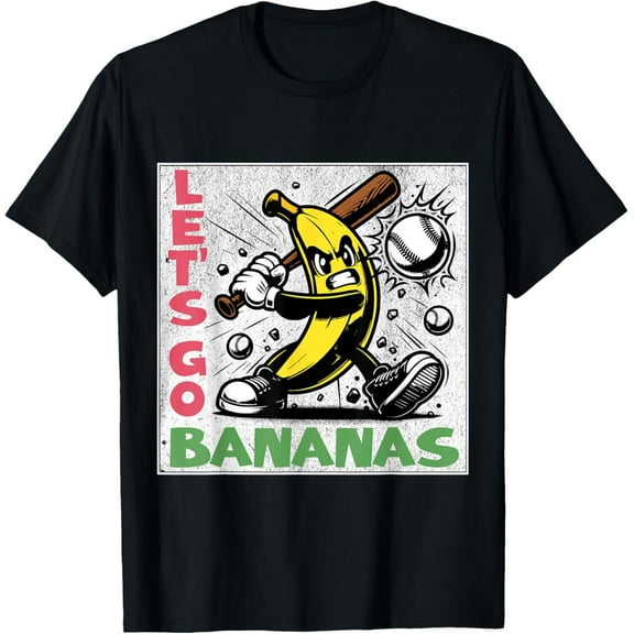Velto Let's Go Bananas Banana T-Shirt All Size S-5XL