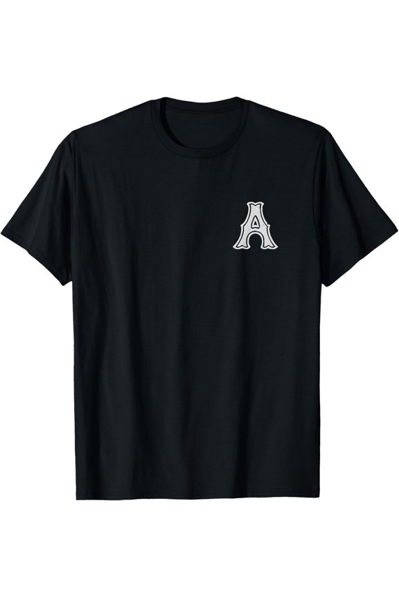 Letter A | Retro sport font | College | City T-Shirt All Size S-5XL