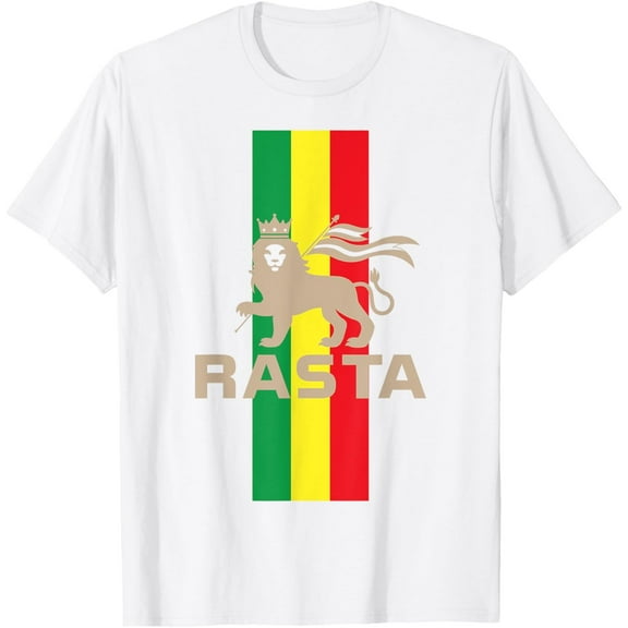 Velto Lion of Judah Judah Rasta Rastafari Reggae T-Shirt All Size S-5XL