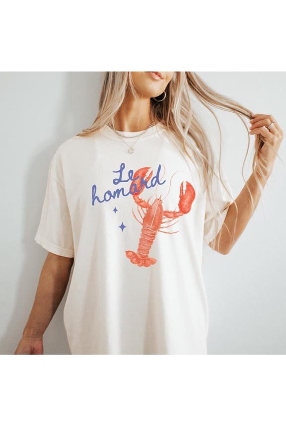 Lobster Shirt Fisherman Aesthetic Red Lobster Tshirt Maine Lobster Shirt Crab Shirt Ocean Inspired Style Italian Graphic Tee All Size S-5XL