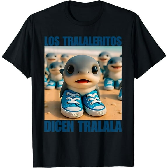 Velto Los Tralaleritos Dicen Tralala - Italian Brainrot T-Shirt All Size S-5XL
