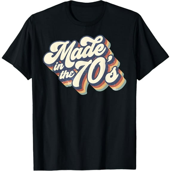 Velto Made In The 70's Retro Vintage 1970s Party Gifts T-Shirt All Size S-5XL