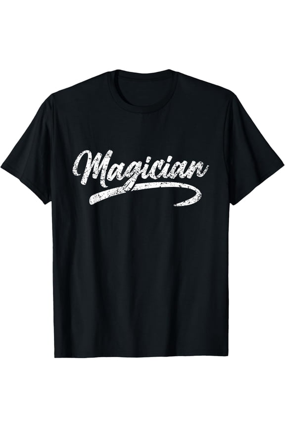 Magician Wizard Magic Trick Illusionist Sorcerer T-Shirt All Size S-5XL