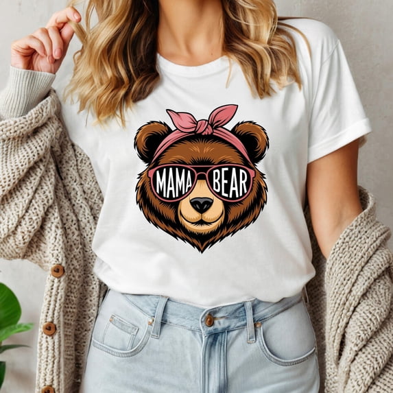 Velto Mama Bear , Mothers Day Gift, Mama Bear Crewneck, Cute Mama Shirt, Mom Life , New Mom Gift, Baby Shower Gift, Mom Shirts All Size S-5XL