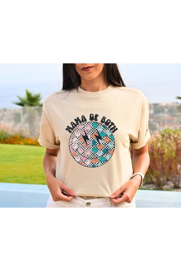 Mama of Both, Momma, Girl Mom,, Mom T-shirt, Mom Shirt, Mom Gift, Mom of Boys, Gift for Mom All Size S-5XL