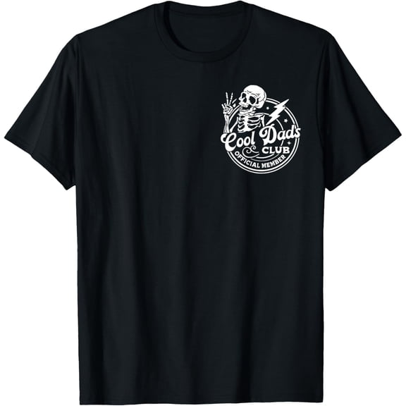 Velto Member Cool Dads Club Skeleton Father's Day T-Shirt All Size S-5XL