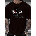 thumbnail image 1 of Velto Men'S "NO FEAR" Graphic Print T-Shirt, 100% Cotton Casual Street Style Short Sle All Size S-5XL, 1 of 5