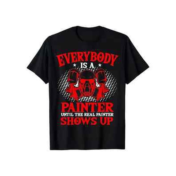 Velto Men's Cotton T-Shirt - "Everybody is a Painter Until the Real Painter All Size S-5XL
