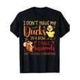thumbnail image 1 of Velto Men's "I Don't Have My Ducks in a Row, I Have Squirrels" Graphic T-Shirt - All Size S-5XL, 1 of 5