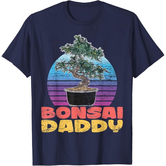 Velto Mens Bonsai Daddy Dad Bonsai Tree T-Shirt All Size S-5XL
