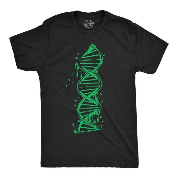 Velto Mens Drippy DNA T-Shirt Science Graphic Tee For Men All Size S-5XL