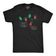 thumbnail image 1 of Velto Mens Working Over The Holidays T-Shirt Xmas Tree Lights Joke Tee For Guys All Size S-5XL, 1 of 5