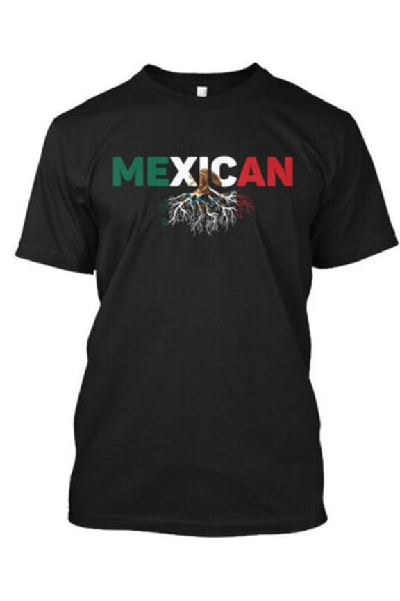Mexico Mexican Flag - T-Shirt Made in the USA All Size S-5XL