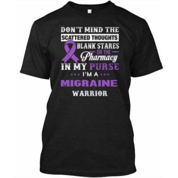Velto Migraine Warrior T-Shirt Made in the USA All Size S-5XL