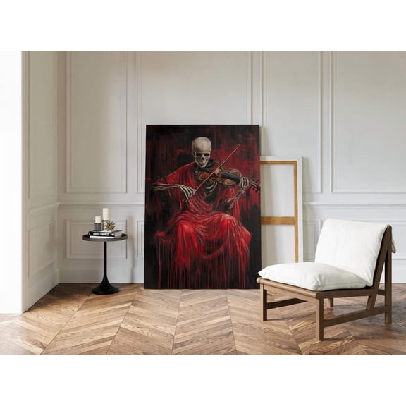 Velto Minimalist Cloud and Rain Canvas Art Abstract Dark Moody Weather Modern Wall Art, SIZE 8x10 INCLUDE Pine Wood Frame 1.25-Inch