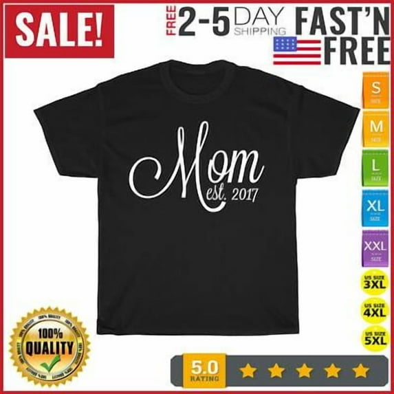 Velto Mom Established Vintage T Shirt Men Fashion 2023 Women T Shirt Short Sleeve All Size S-5XL