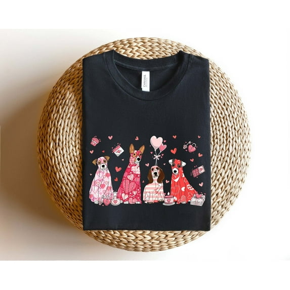 Velto My Dog Is My Valentine Sweatshirt, Valentine Dog Sweater, Dog Sweatshirt, Pet Lover Gift, Valentines Day Shirt, Gift for Dog Mom All Size S-5XL