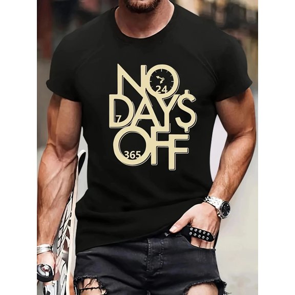 Velto NO DAYS OFF Digital Shift T-Shirt Men Women Unisex All Size S-5XL