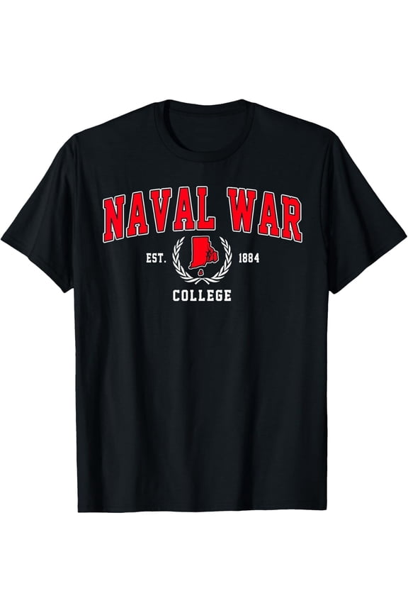 Naval War College Vintage Arch Design for Men Women T-Shirt All Size S-5XL