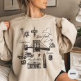 thumbnail image 1 of Velto New York City Vintage NYC Trip Travel Adventure Graphic Sweatshirt Full size S-5XL, 1 of 5