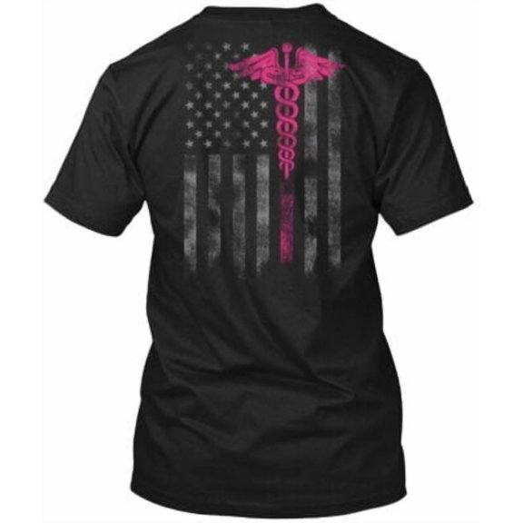 Velto Nurse Flag - Na T-Shirt Made in the USA All Size S-5XL