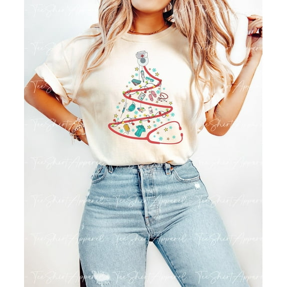 Velto Nurse Happy Holiday Shirt, Happy Holiday Nurse, Nicu Nurse Shirt, Nurse Crewneck, Nurse Happy Holiday Gift, Xmas Nurse, Nurse Holiday All Size S-5XL