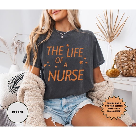 Velto Nurse Life Graphic T-Shirt Nursing School Graduation Appreciation Gift Fullsize S-5XL Shirt
