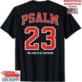 thumbnail image 1 of Velto (ON Back) Psalm 23 The Lord is My Shepherd T-Shirt, Unisex Tee All Size S-5XL, 1 of 5