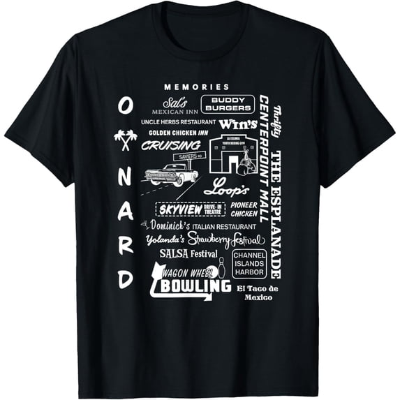 Velto OXNARD MEMORIES T-Shirt All Size S-5XL