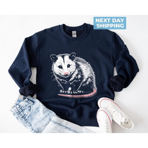 Velto Opossum Sweatshirt, Opossum Lover Shirt, Cute Sweatshirt, Possum Shirt, Fall Oversized Hoodies, Trendy Sweatshirt, Retro 90s Graphic Sweater All Size S-5XL
