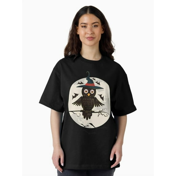 Velto Owl Witch Unisex T-Shirt All Size S-5XL