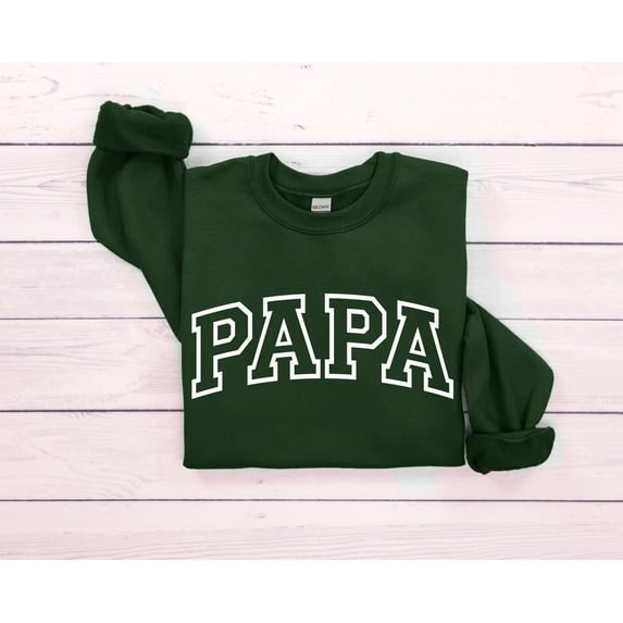 Velto Papa Sweatshirt, Papa Gifts, Grandpa Gift, Papa Shirt, Grandparent Pregnancy Announcement, New Grandpa Gift, Grandpa, Gift for Papa All Size S-5XL