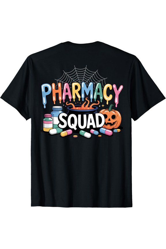 Pharmacy Squad Vibes For Pharmacists And Pharmacy T-Shirt All Size S-5XL
