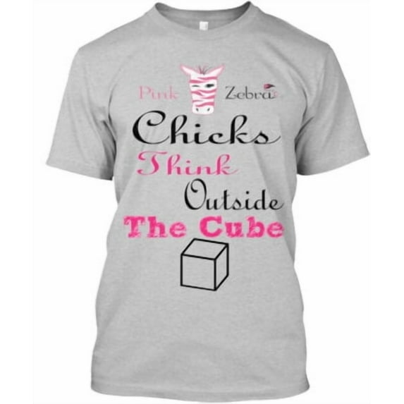Velto Pink Zebra Cube #2 T-Shirt Made in the USA All Size S-5XL